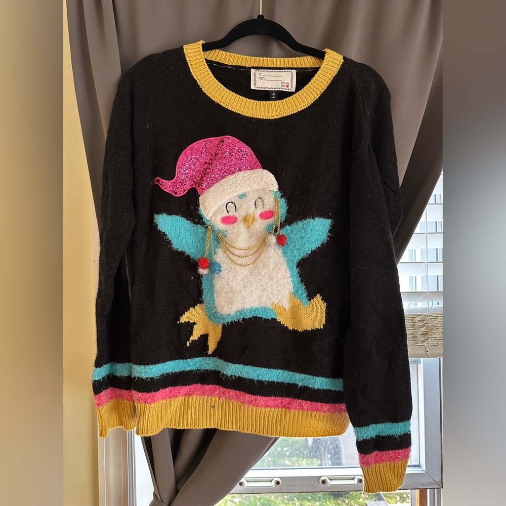 Penguin Christmas Sweater - SMALL
